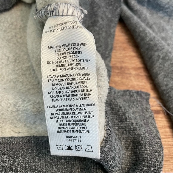 Calvin Klein Performance Logo Sleeve Sweater Gray - Picture 4 of 5